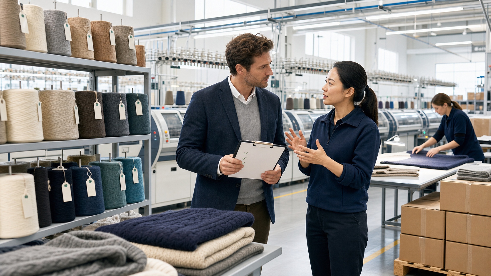 Knitwear Factory Evaluation Criteria: A Practical 64-Point OEM Checklist